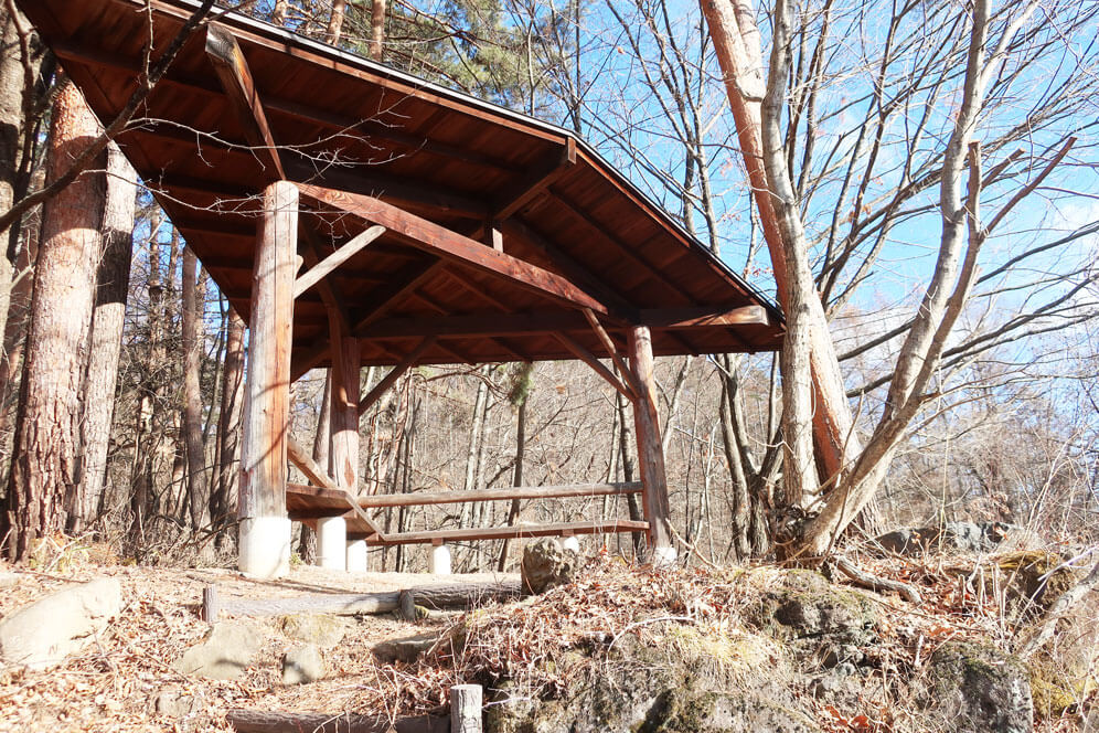 蓼科散策　四阿　ゴール