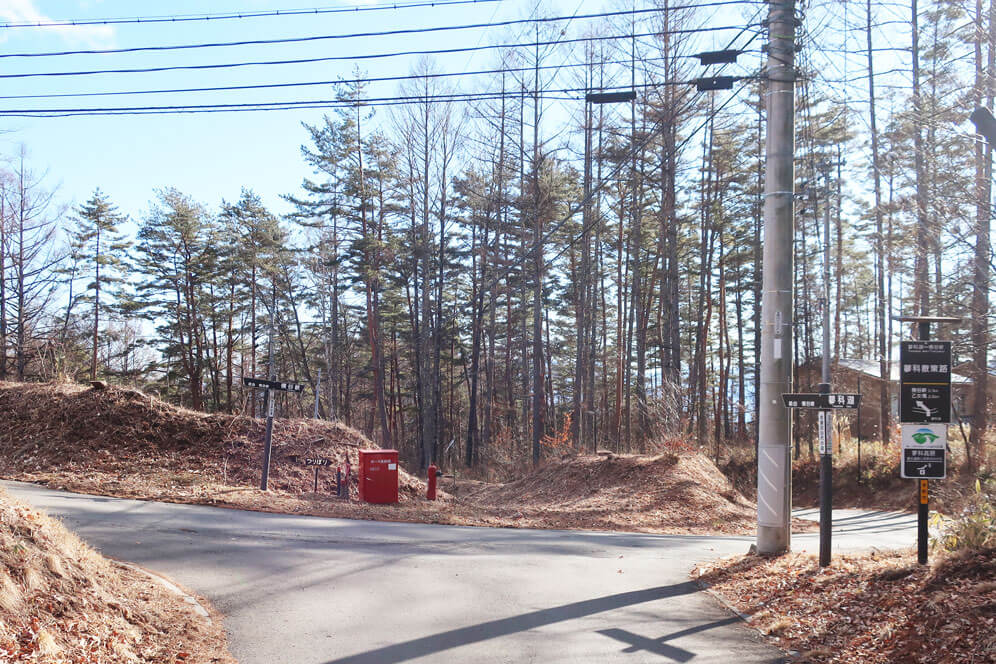 蓼科散策　北八ヶ岳　突き当たり